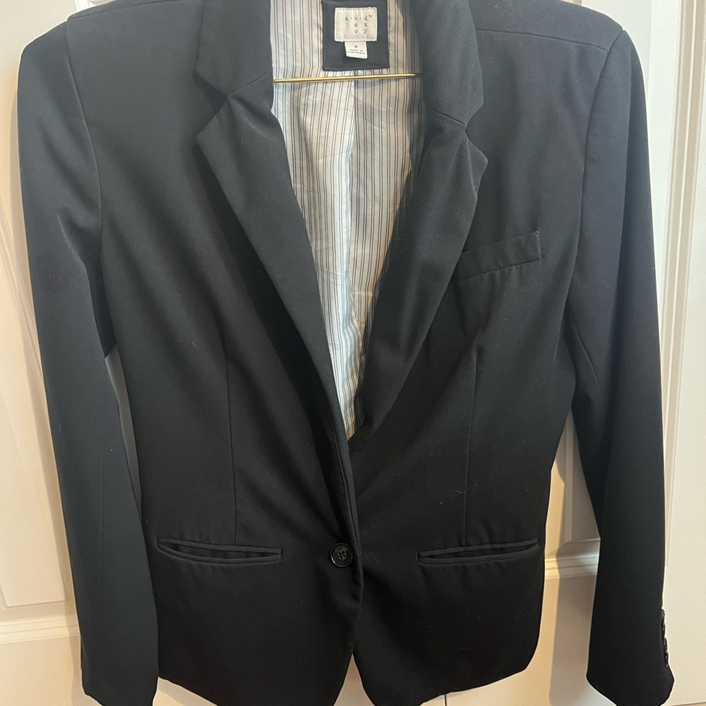 a new day Black Blazer